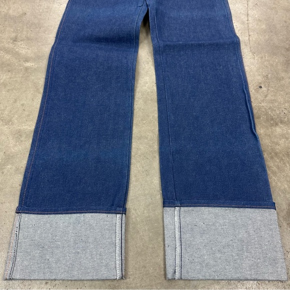 Vintage Deadstock Wrangler hard blue jeans - Picture 4 of 6